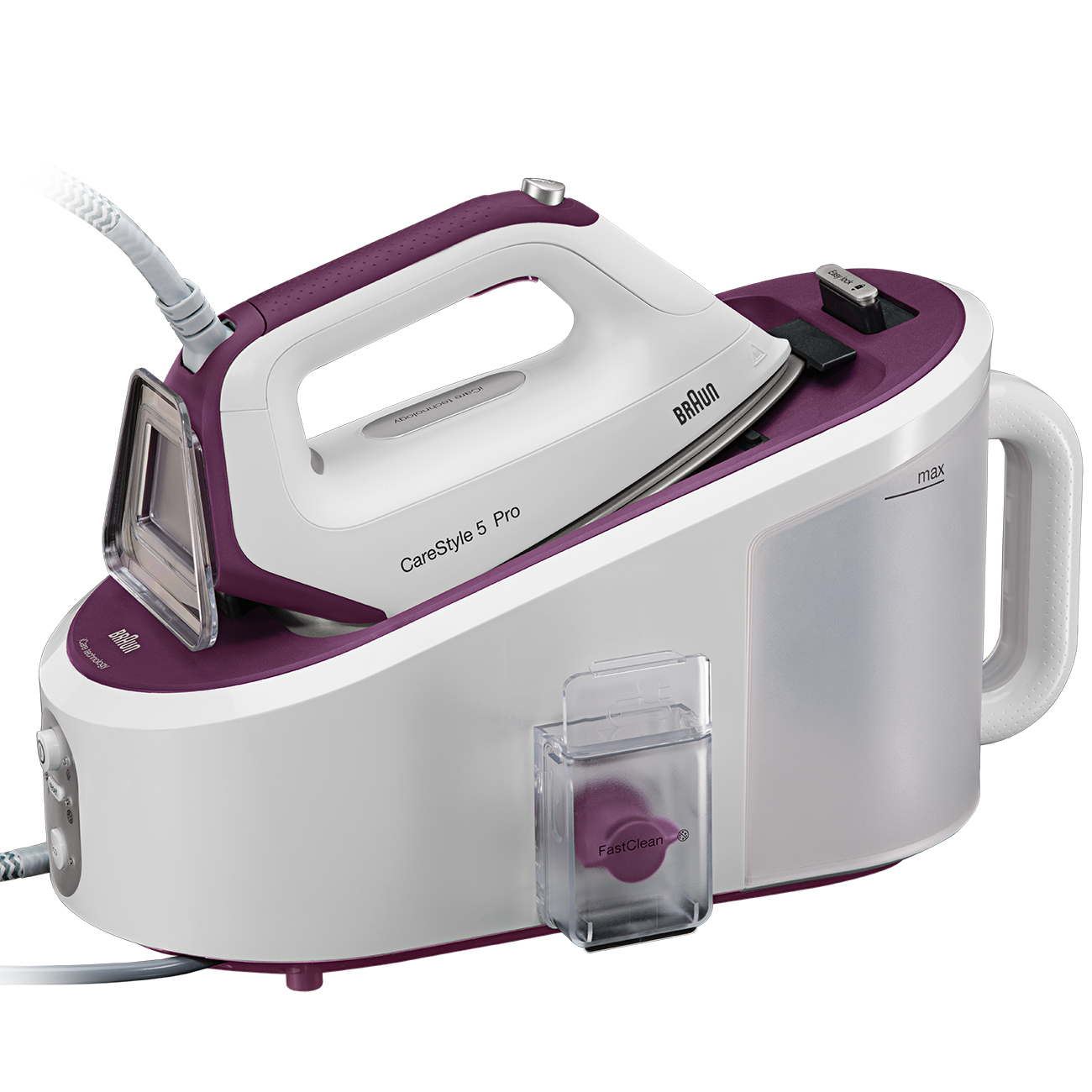 Парогенератор Braun CareStyle 5 IS5155 белый/сиреневый