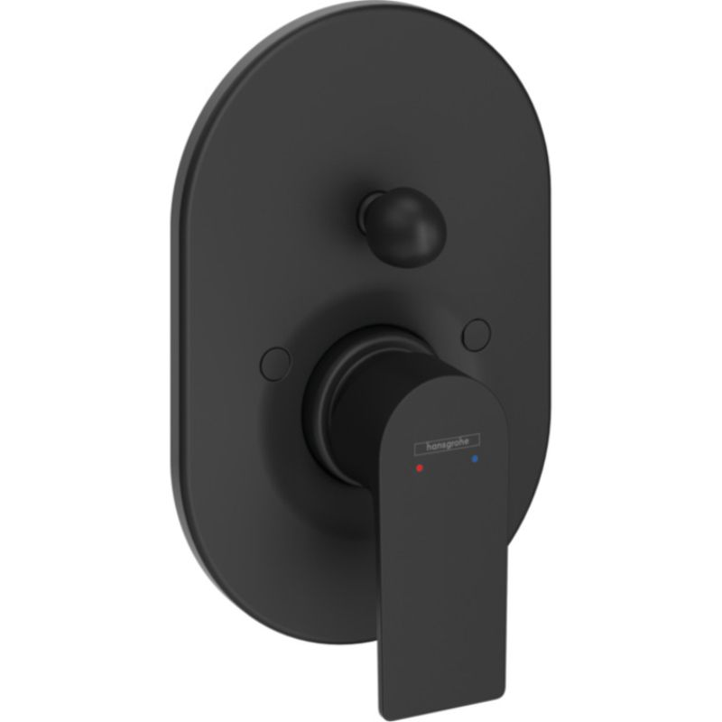 Смеситель для ванны Hansgrohe Rebris E 72459670S (с внутренней частью), черный