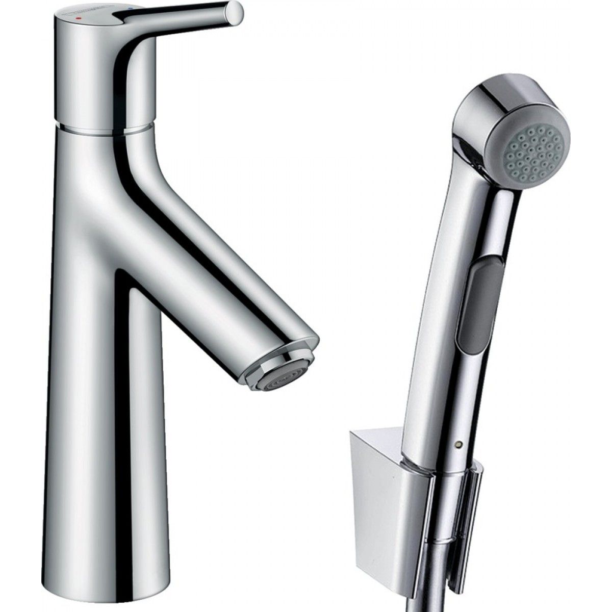Смеситель для раковины Hansgrohe Talis S 72290000 (с гигиеническим душем), хром