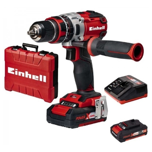 Дрель-шуруповерт Einhell TE-CD 18 Li-i Brushless 2.0Ач х2 кейс