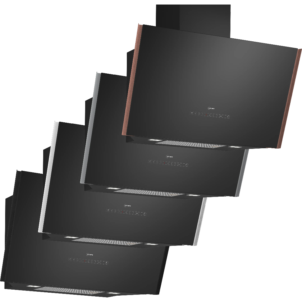 Вытяжка наклонная Neff D98IPT2Y5, черный