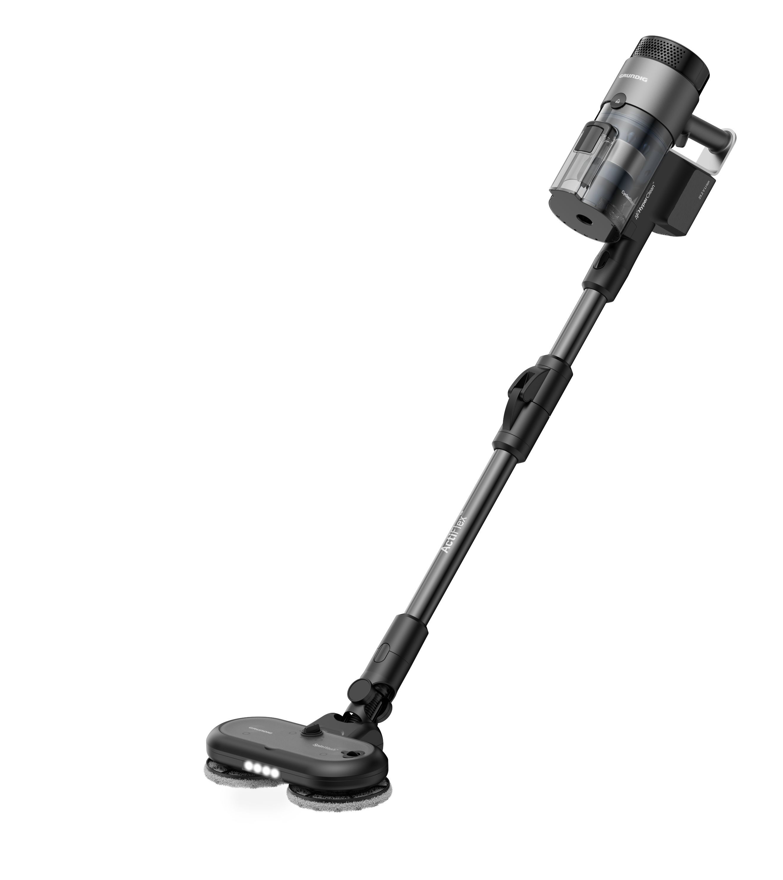Пылесос вертикальный Grundig VCP 9431 PRO, черный титан