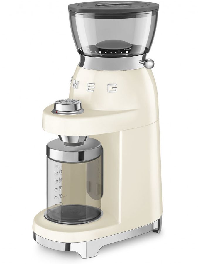 Кофемолка Smeg CGF03CREU, кремовый