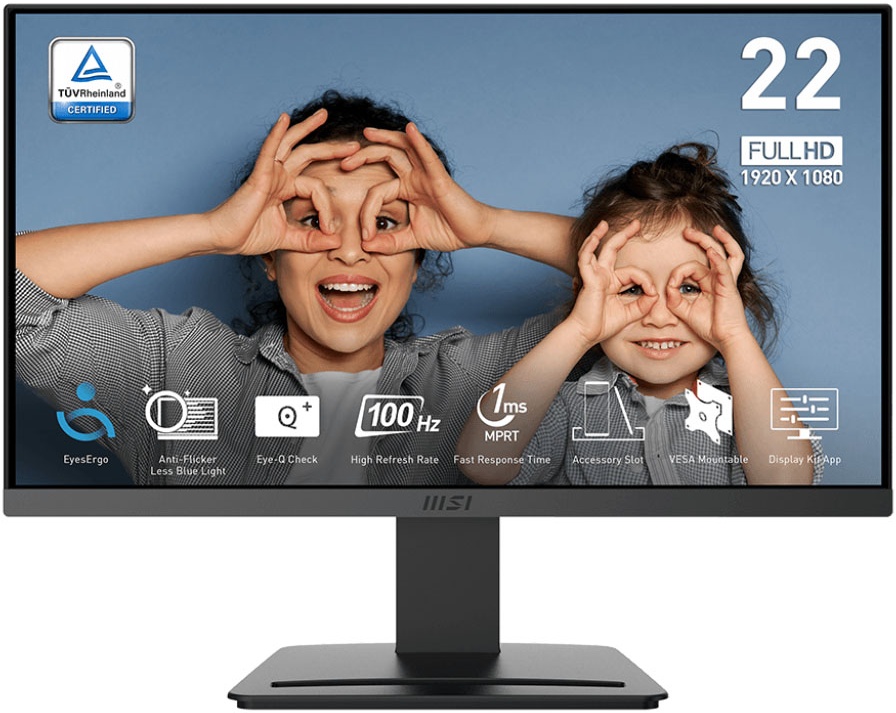 Монитор MSI MP223 E2, черный