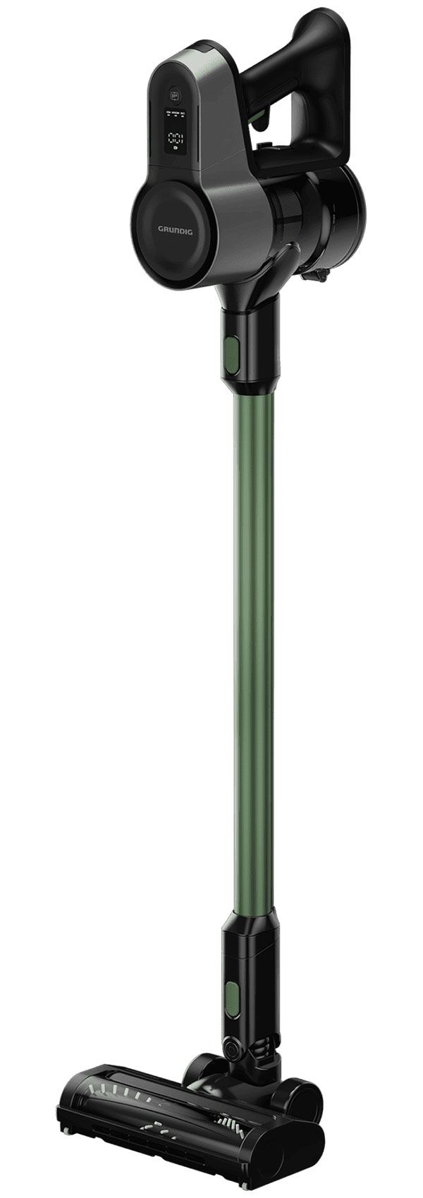 Пылесос вертикальный Grundig VCP 6230 PET, оливковый/черный