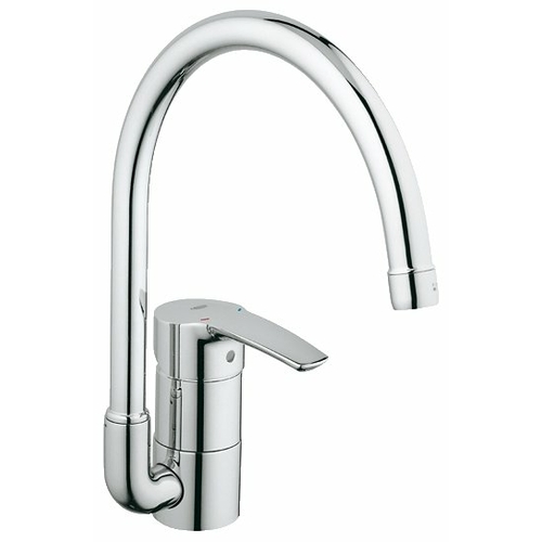 Смеситель для кухни мойки Grohe Eurostyle 32543001 однорычажный хром