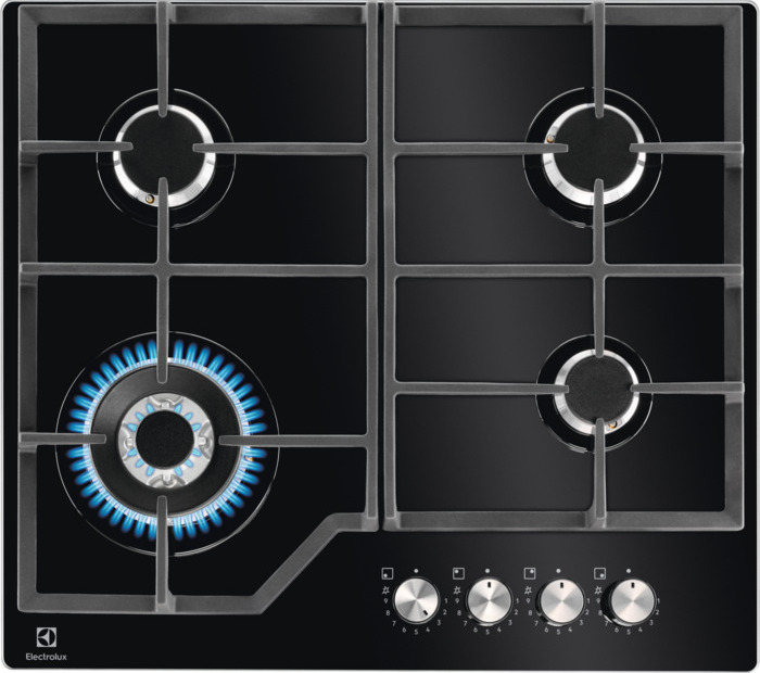 Встраиваемая газовая панель Electrolux KGG64362K, черный