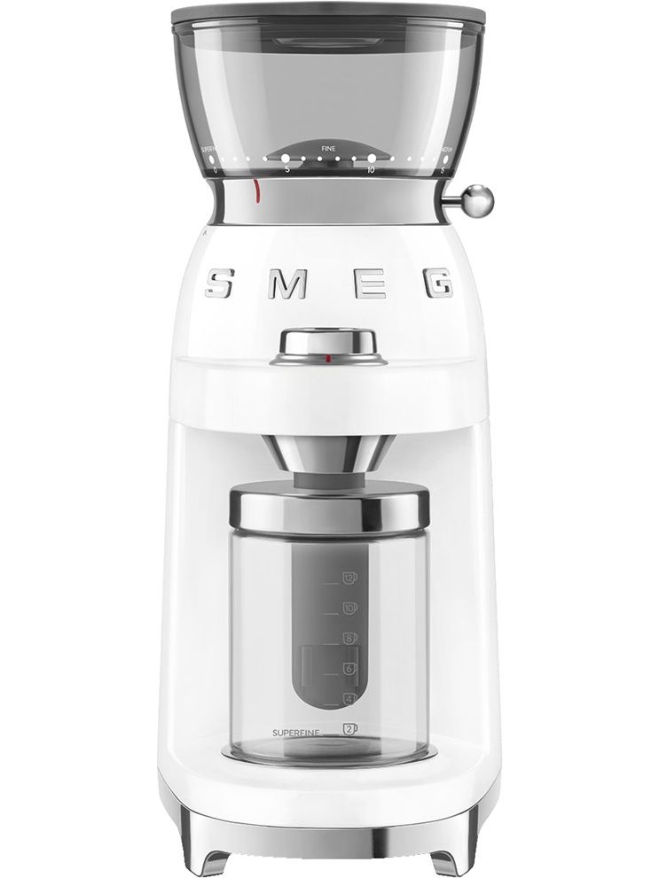 Кофемолка Smeg CGF03WHEU, белый