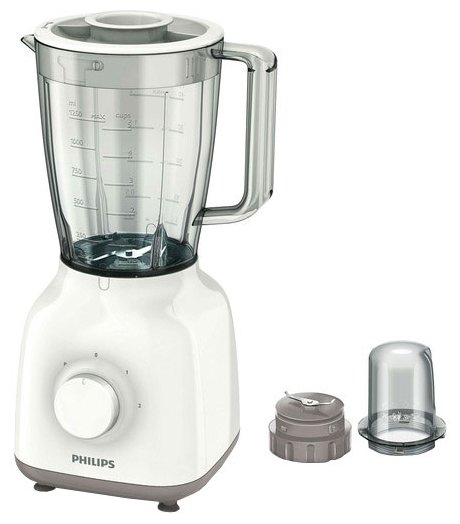 Стационарный блендер Philips HR2102 Daily Collection белый