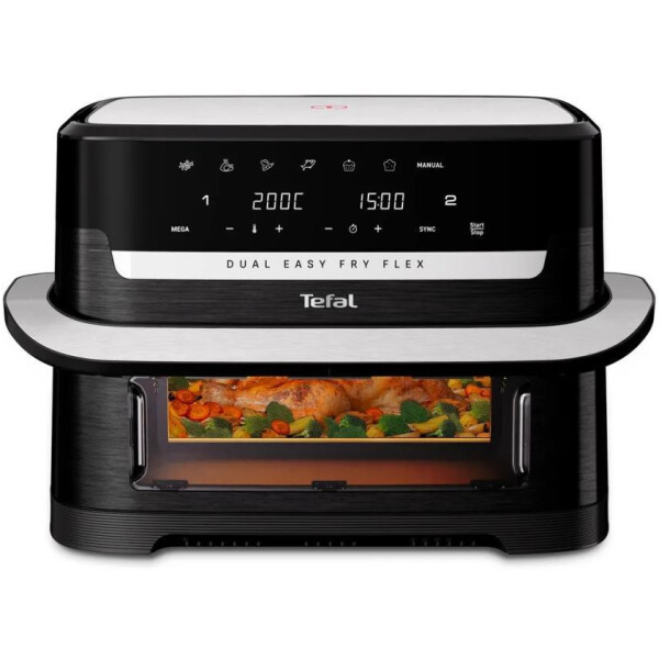 Аэрогриль Tefal EY9228E0, черный/серебристый