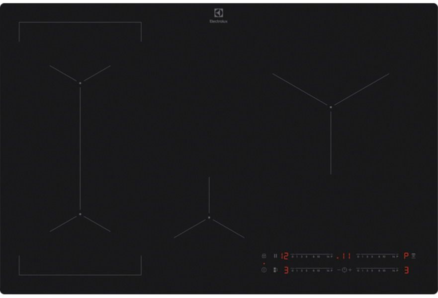 Варочная панель индукционная Electrolux EIV83443CT, черный