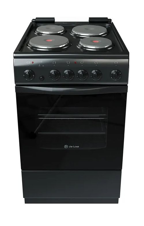 Плита электрическая De Luxe 506004.03э (кр) 001 черный
