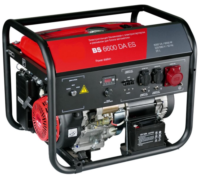 Генератор бензиновый Fubag BS 6600 DA ES