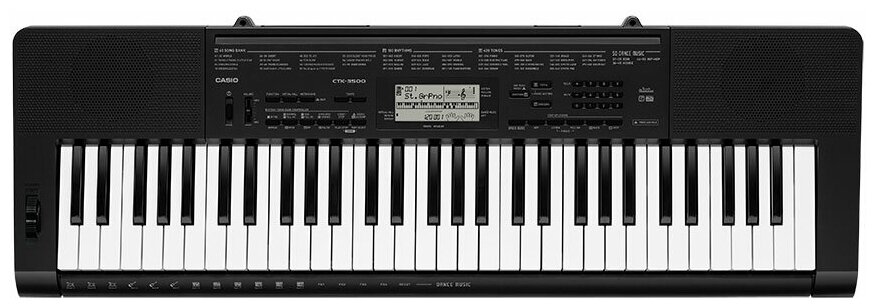 Синтезатор CASIO CTK-3500 черный