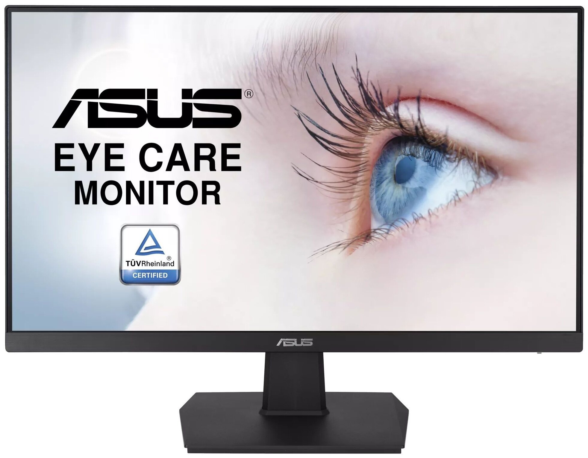 Монитор ASUS VA247HE, *VA, черный
