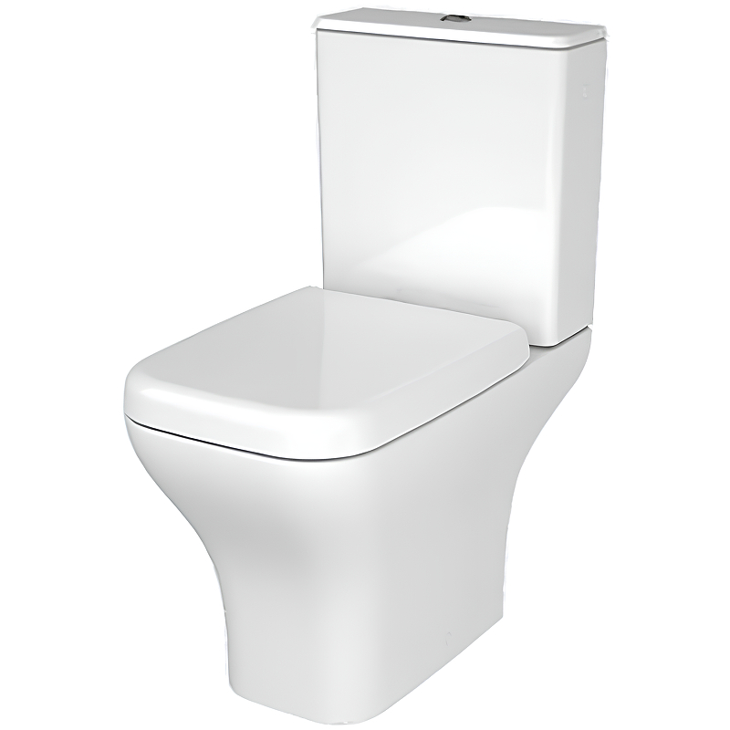 Унитаз-компакт VitrA Polar 9843B003-7201 (с сиденьем и микролифтом), белый