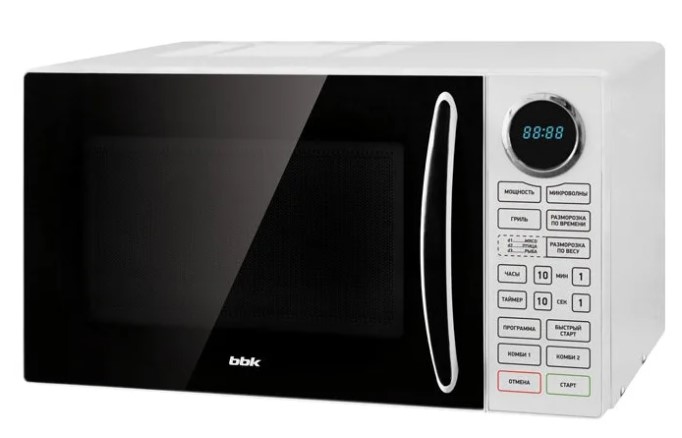 Микроволновая печь BBK 23MWG-930S/BW
