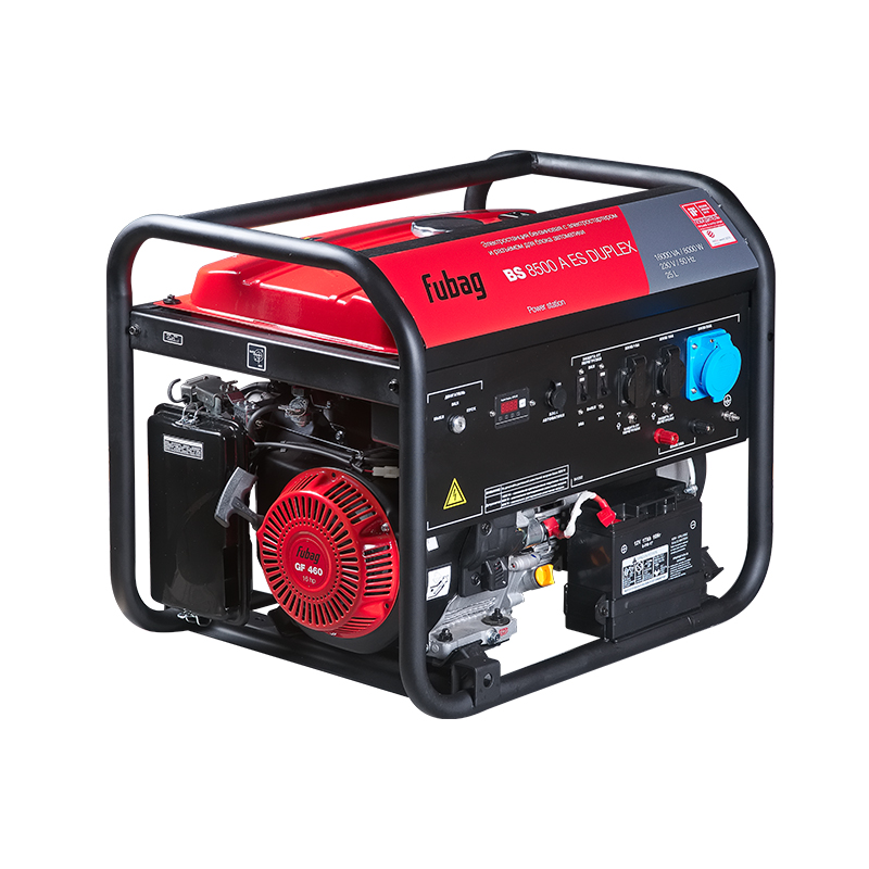 Генератор бензиновый Fubag BS 8500 A ES DUPLEX (8000 Вт)
