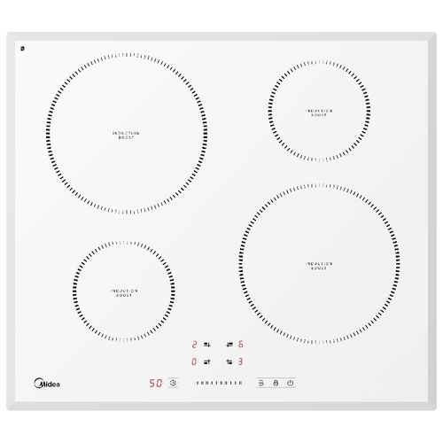 Варочная панель индукционная Midea MIH64721FW, белый