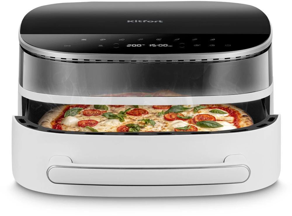 Аэрогриль Kitfort КТ-8150, белый/черный