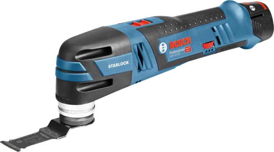 Шлифмашина Bosch GOP 12V-28 Professional 06018B5020 (с 2-мя АКБ, кейс)