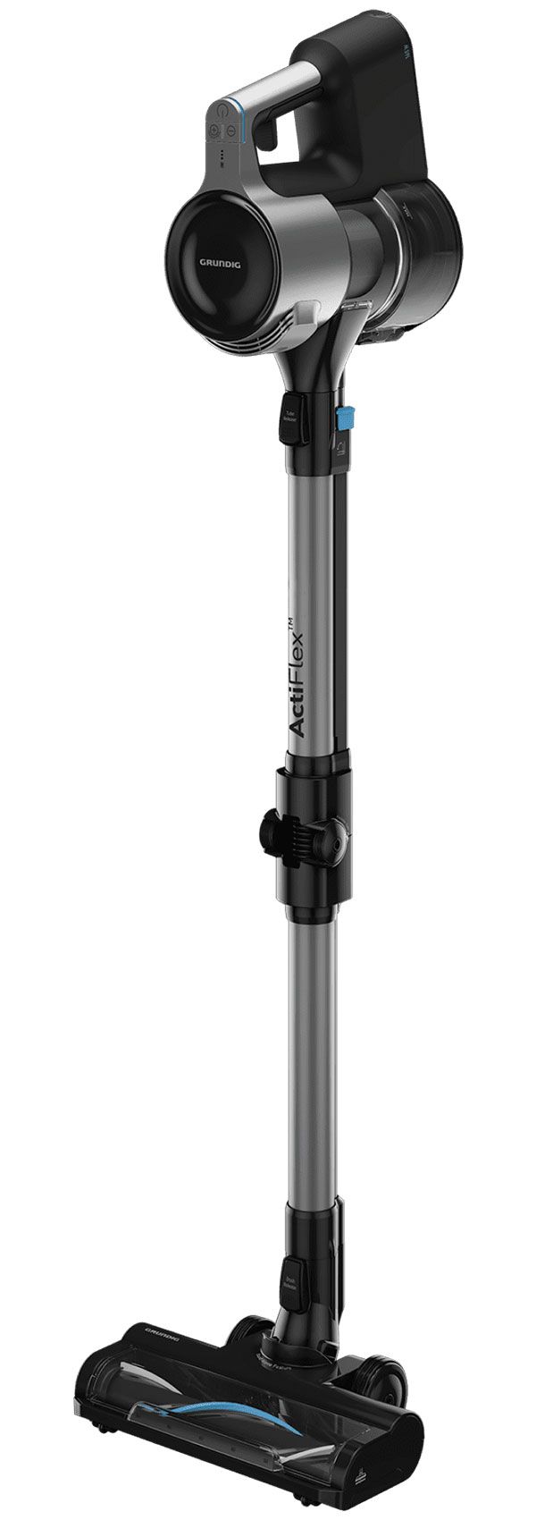 Пылесос вертикальный Grundig VCP 8931, черный/серебристый