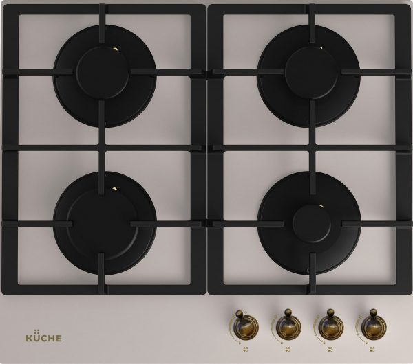 Варочная панель газовая Kuche ggh 640 irf Рустик