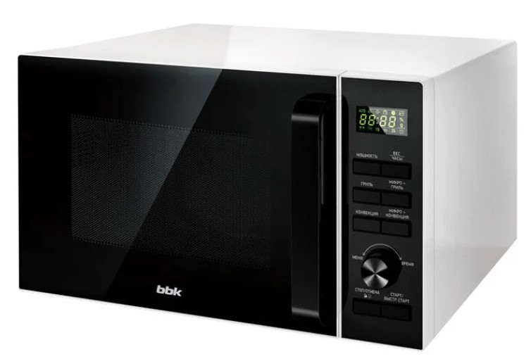 Микроволновая печь BBK 25MWC-992T/WB, белый/черный