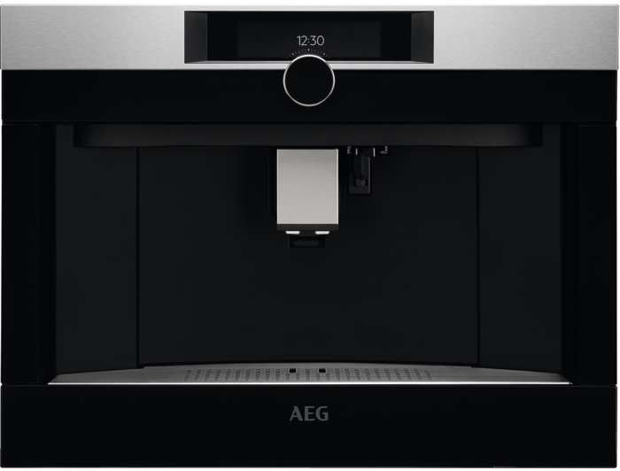 Кофемашина встраиваемая AEG KKK994500M, черный/нержавеющая сталь