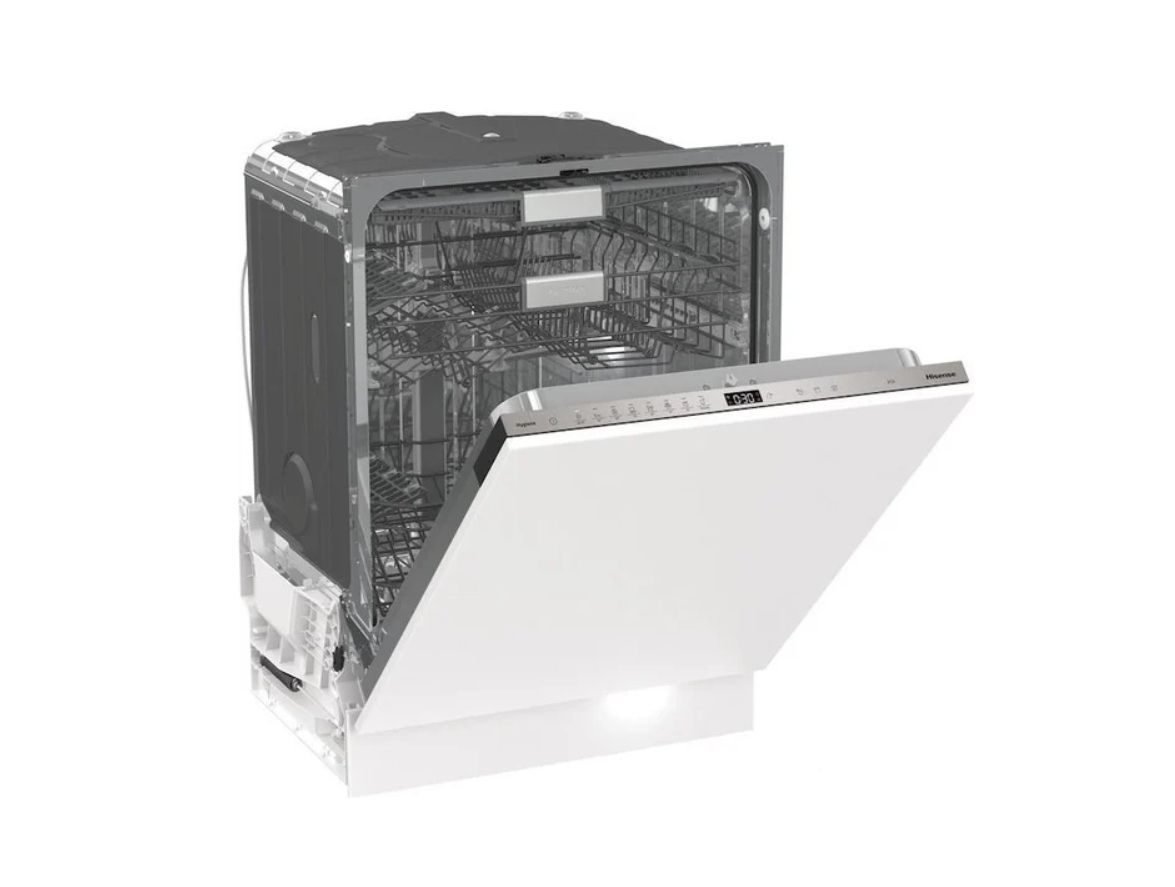 Посудомоечная машина Hisense HV693C60AD, нержавеющая сталь/белый