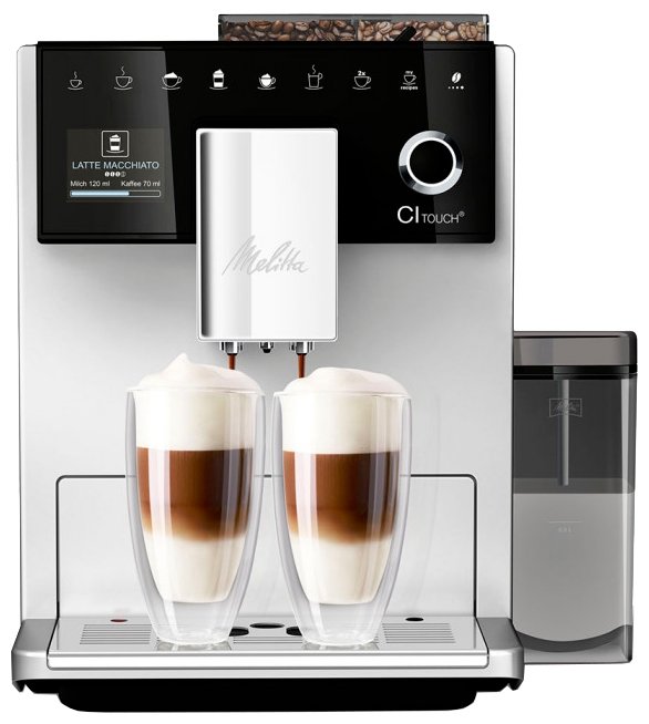 Кофемашина Melitta Caffeo CI Touch silver/black