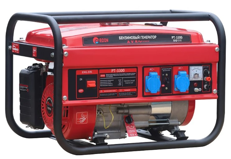 Генератор бензиновый Edon PT3300, (3300 Вт)