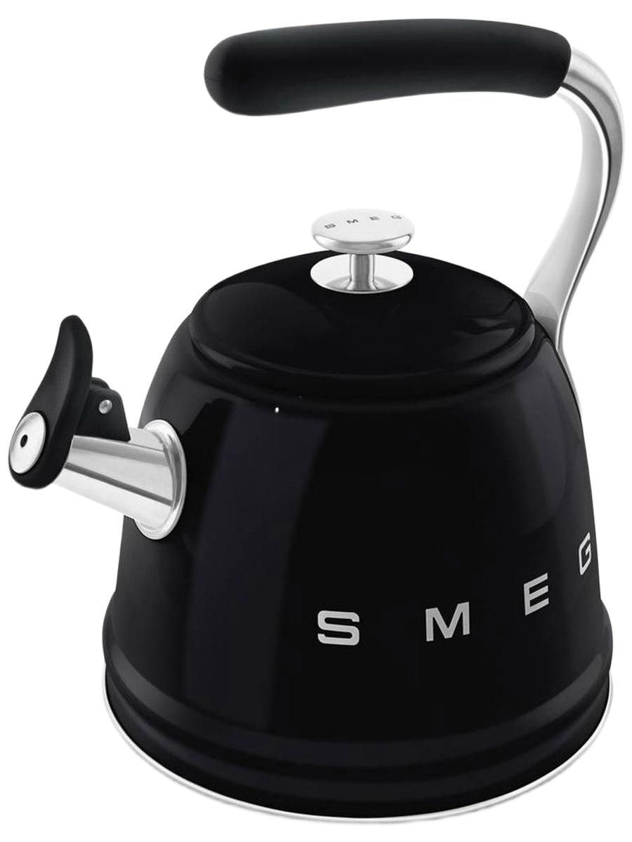 Чайник для плиты Smeg WKF01BL, черный