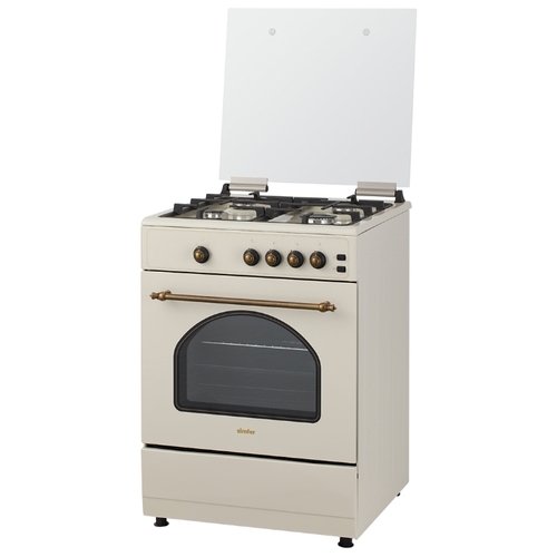 Плита газовая Simfer F66GO42017, бежевый