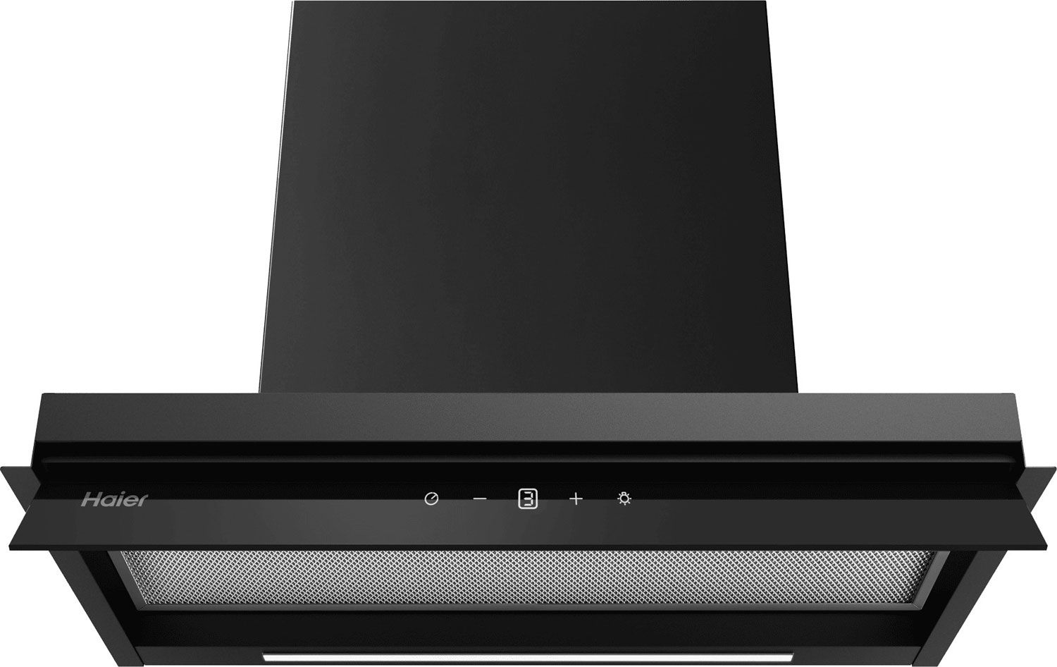 Вытяжка встраиваемая Haier HVX-W675TGB, черный