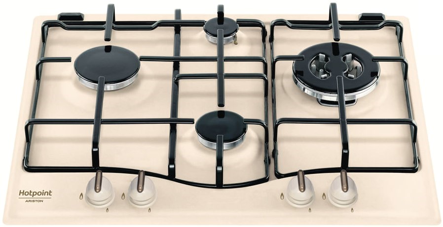 Варочная панель газовая Hotpoint-Ariston 7HPCN 640T (OW) R/HA