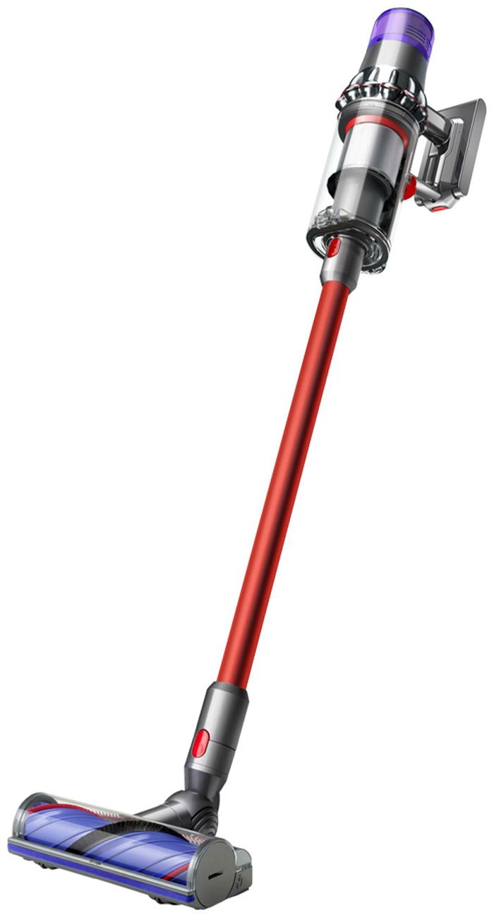 Пылесос вертикальный Dyson V11 Absolute Extra (476597-01), красный/никель