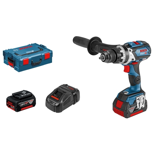 Дрель-шуруповерт BOSCH GSB 18V-85 C 5.0 Ач х2 L-BOXX