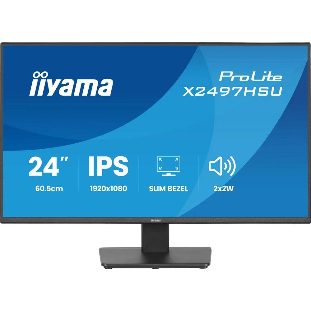 Монитор Iiyama X2497HSU-B1, черный
