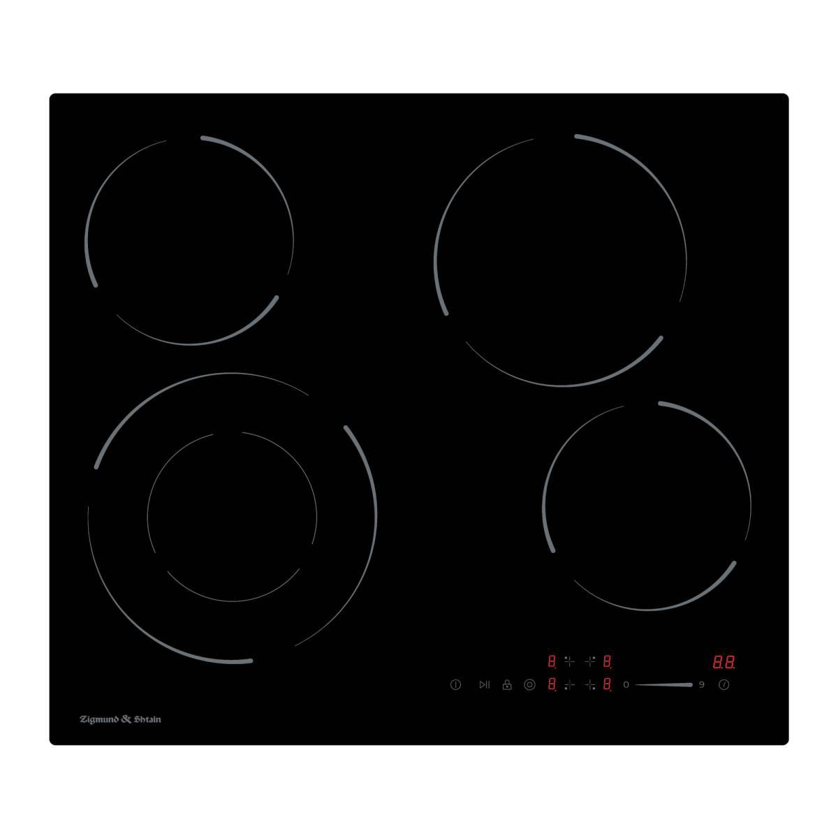 Варочная панель электрическая Zigmund & Shtain CN 50.6 B, черный