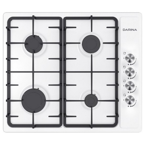 Варочная панель газовая DARINA 1T1 BGM341 11 W, белый