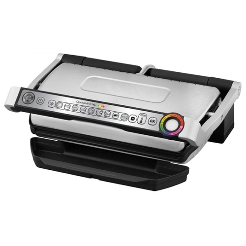 Гриль электрический Tefal Optigrill+ XL GC724D12, серебристый