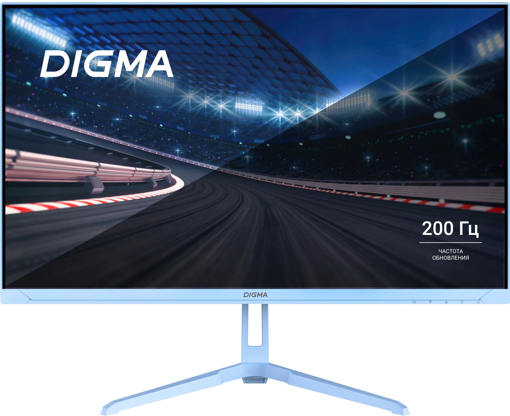 Монитор Digma Overdrive 24P410F, голубой