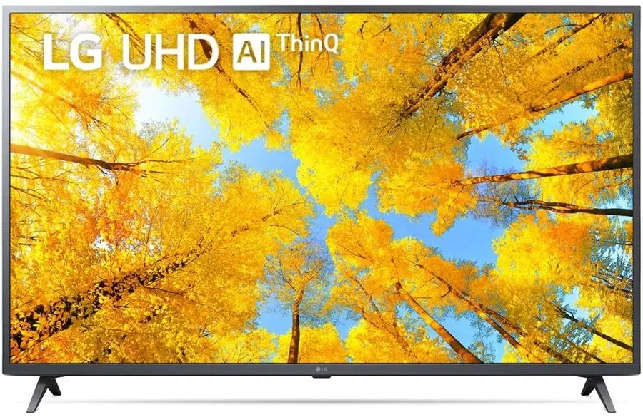 Телевизор LED LG 43UQ76003LD.ADKG темный металлик