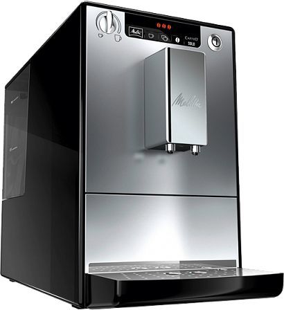 Кофемашина автоматическая Melitta Caffeo Solo E 950-203, черный/серебристый