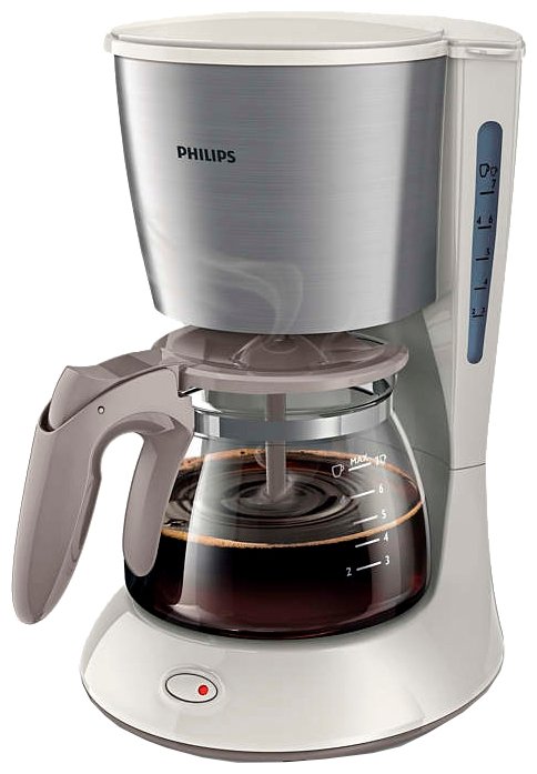 Капельная кофеварка Philips HD7436 Daily Collection серебристый