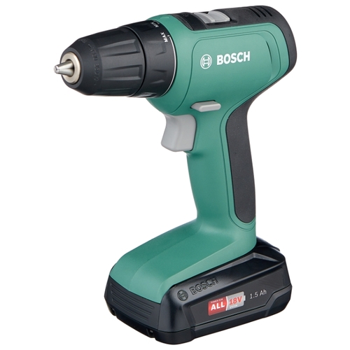 Дрель-шуруповерт BOSCH UniversalDrill 18 1.5Ач х2 коробка 0.603.9C8.002