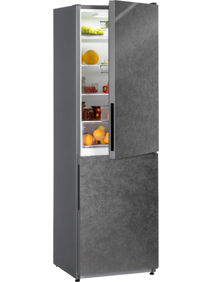 Холодильник NORD NRG 162NF GSS, серый мрамор
