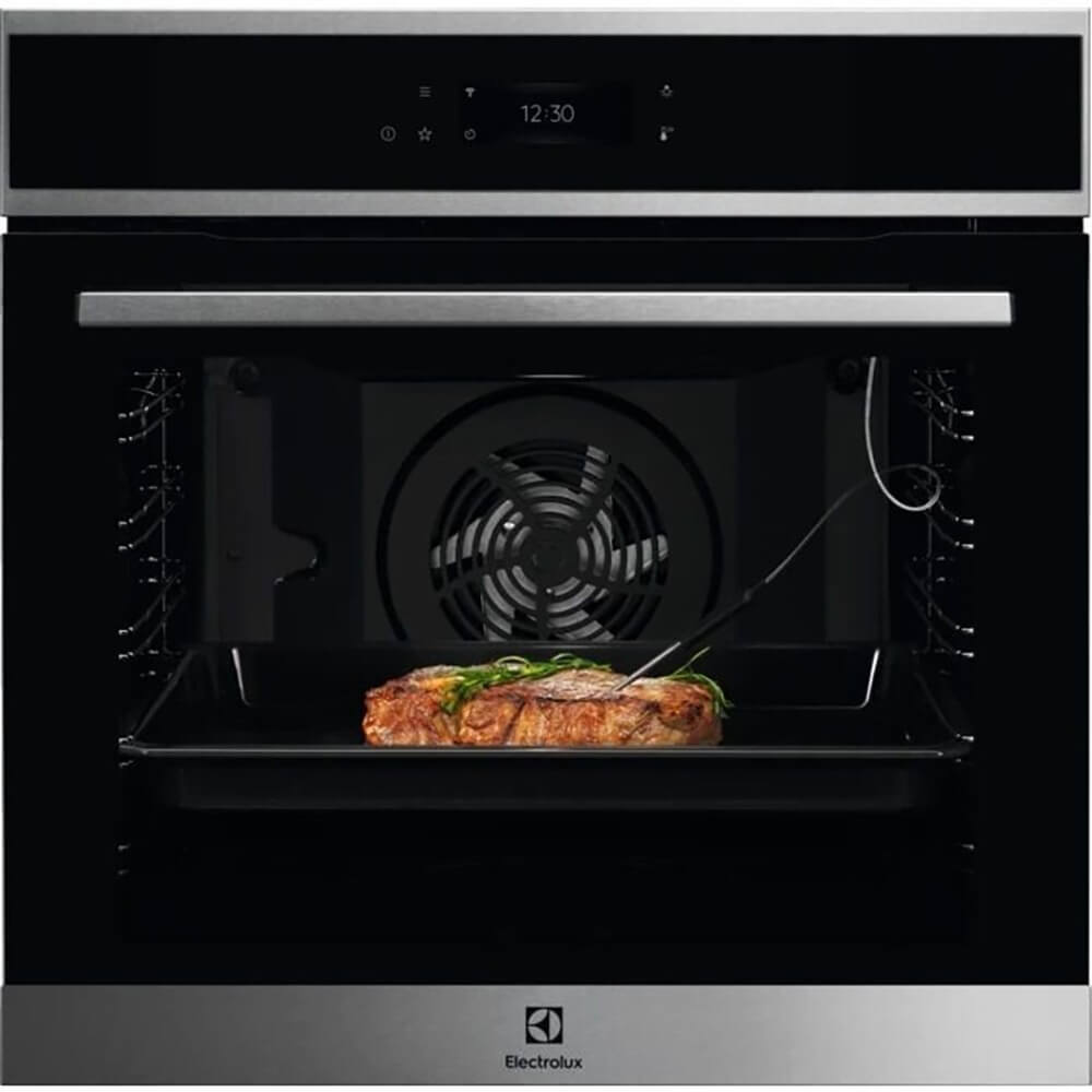 Духовой шкаф электрический Electrolux EOE8P39WX, черный/нержавеющая сталь