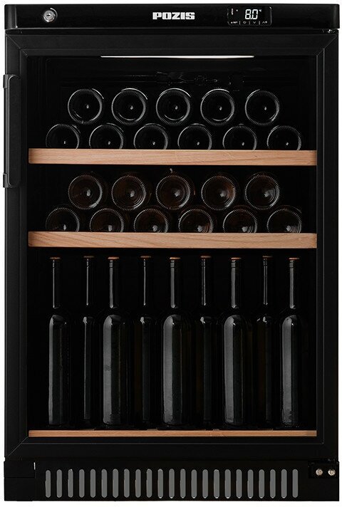 Винный шкаф POZIS ШВ-39, черный глянцевый
